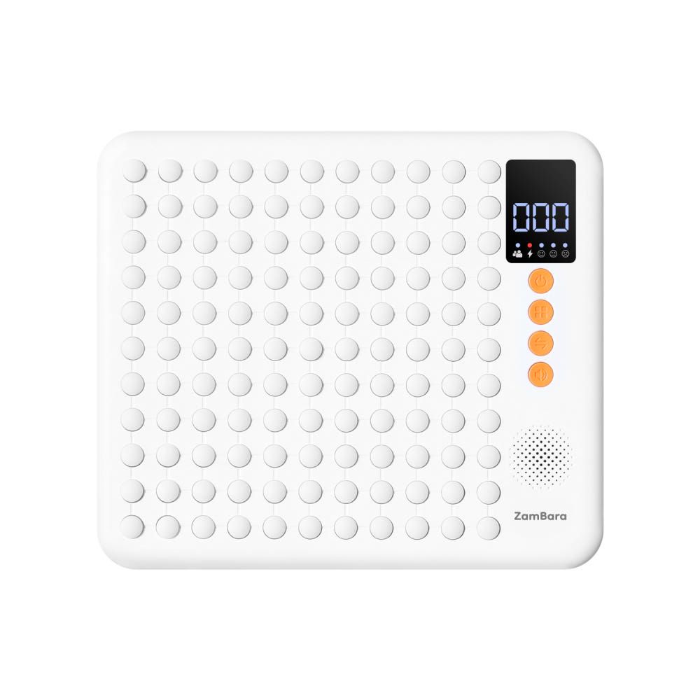 ZamBara SZA200 Kids AI Puzzle Board Game 10-in-1 Brain Training Console with Gomoku Rhythm and Memory Games